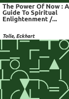 The_power_of_now___a_guide_to_spiritual_enlightenment___Eckhart_Tolle